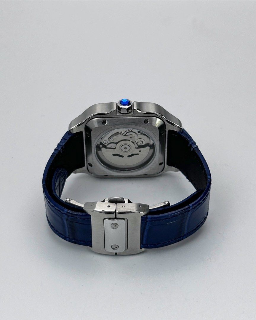 SILLVANTOS WHITE (BLUE LEATHER STRAP) MOD