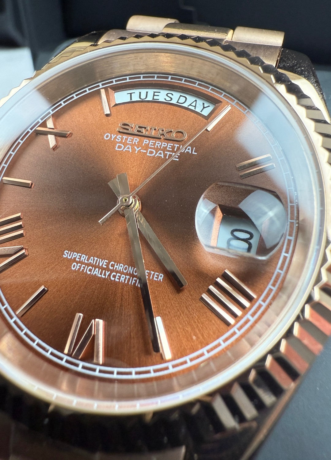 SILLDAY ROSE GOLD CHOCOLATE MOD