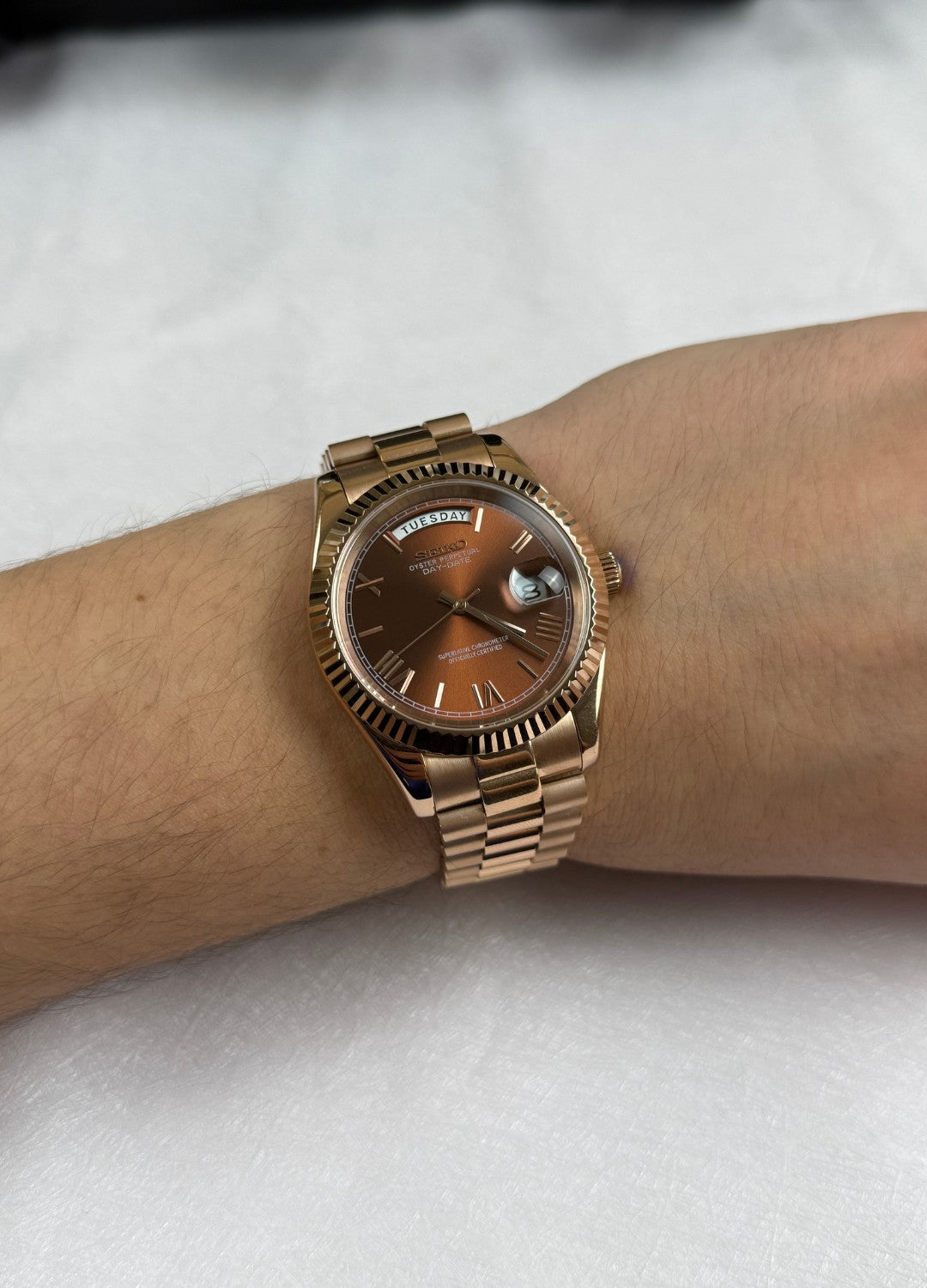 SILLDAY ROSE GOLD CHOCOLATE MOD