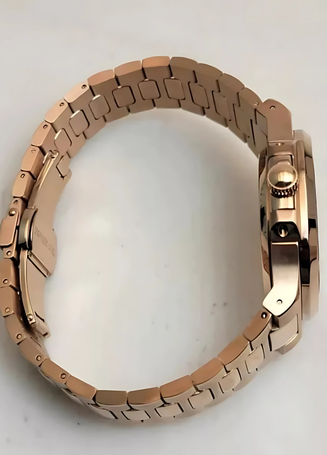 SILLNAUT ROSE GOLD OPEN HEART BLACK MOD