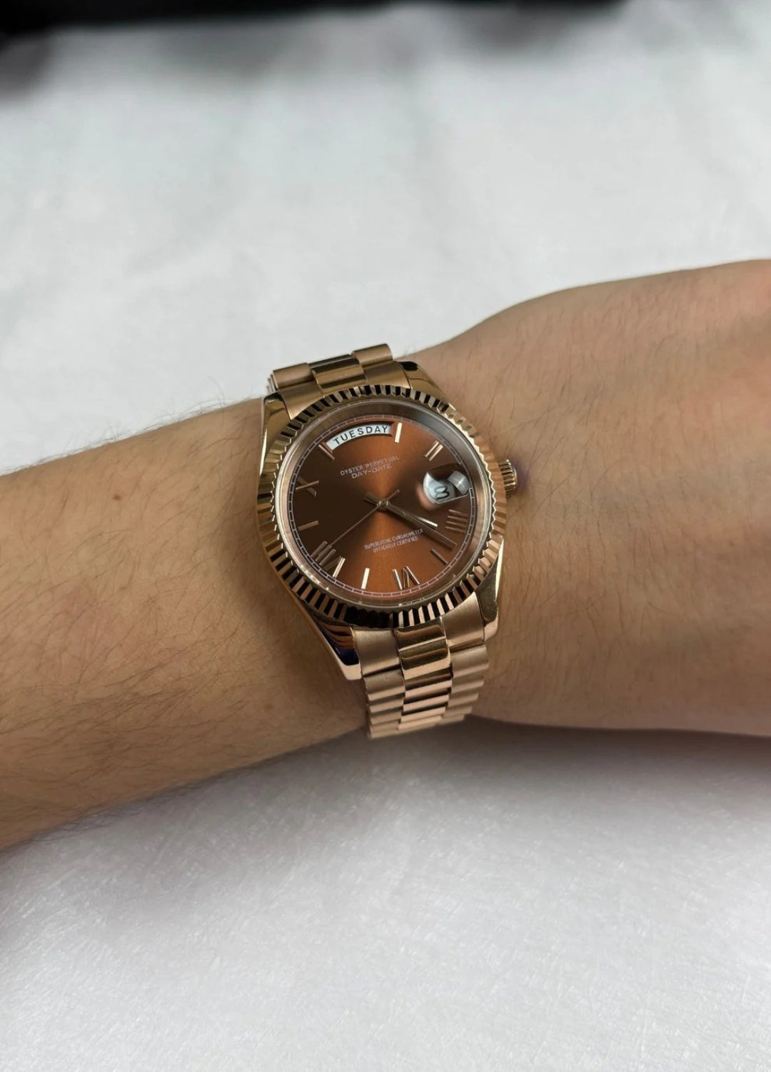 SILLDAY ROSE GOLD CHOCOLATE MOD