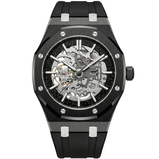 OAK SKELETON BLACKED OUT RUBBER MOD