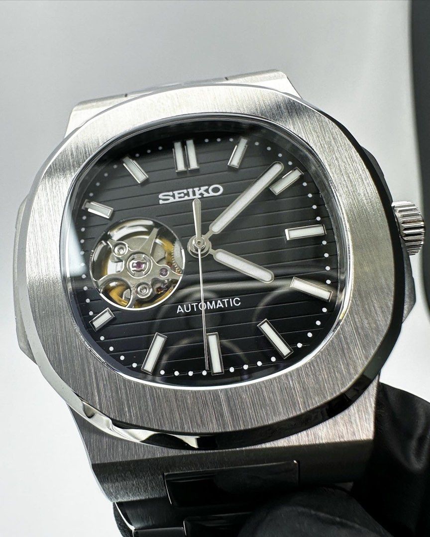 SILLNAUT MOD OPEN DIAL BLACK