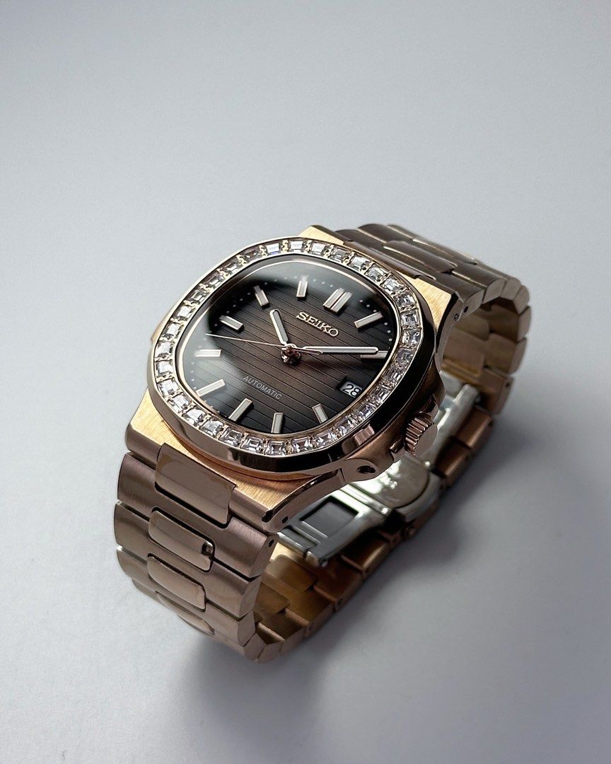 SILLNAUT ROSE GOLD BROWN MOD (DIAMOND)