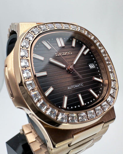 SILLNAUT ROSE GOLD BROWN MOD (DIAMOND)