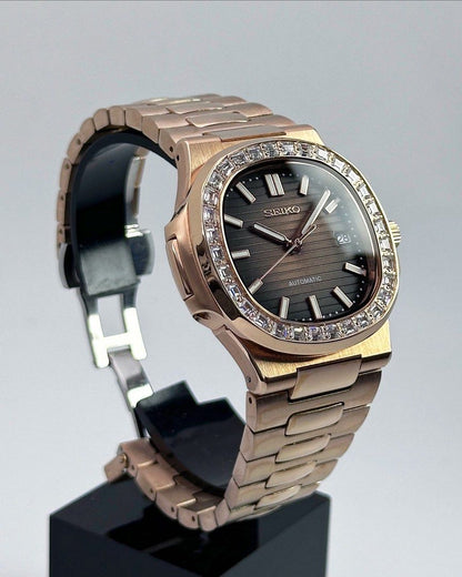 SILLNAUT ROSE GOLD BROWN MOD (DIAMOND)