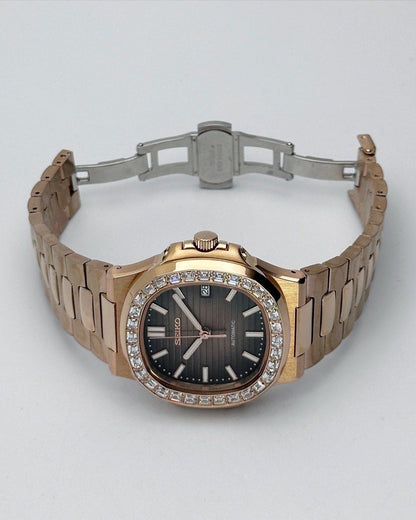 SILLNAUT ROSE GOLD BROWN MOD (DIAMOND)