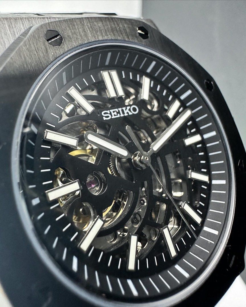 ROYAL OAK SKELETON BLACKED OUT MOD