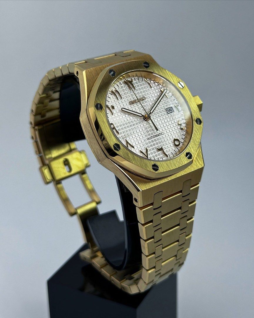 ROYAL OAK GOLD WHITE ARABIC MOD