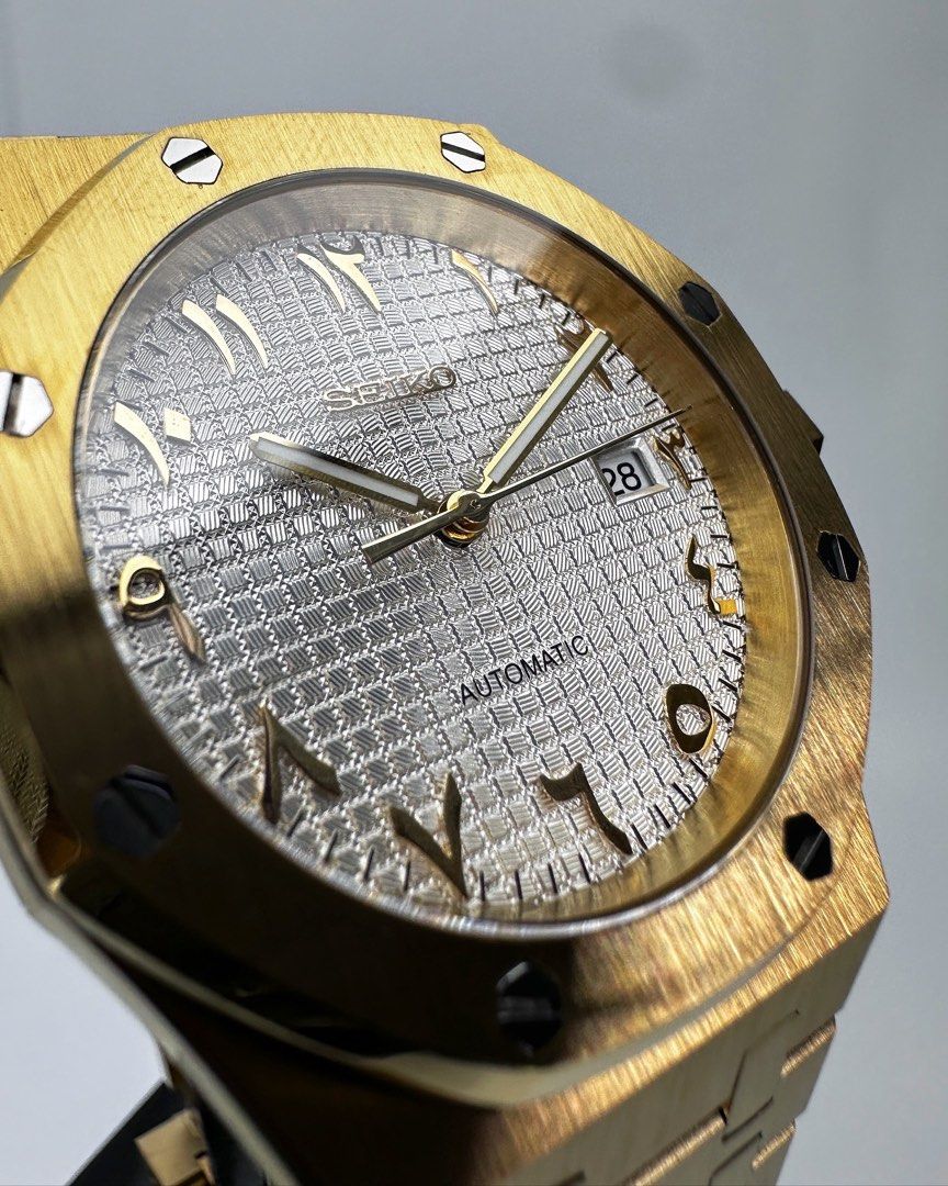 ROYAL OAK GOLD WHITE ARABIC MOD