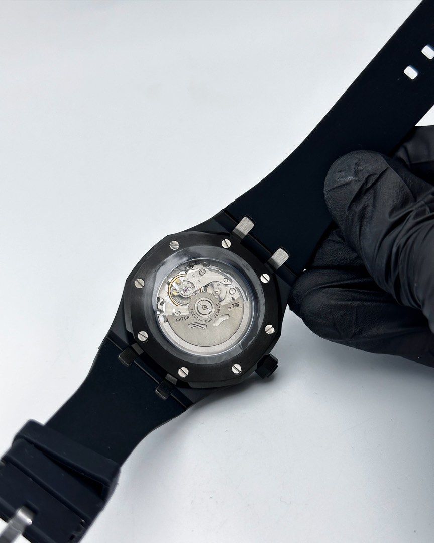 OAK SKELETON BLACKED OUT MOD ( Rubber band )