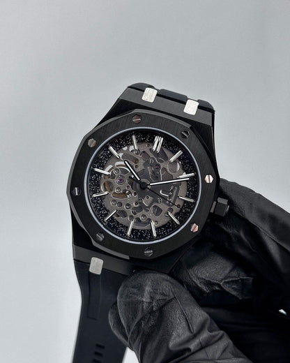 OAK SKELETON BLACKED OUT MOD ( Rubber band )
