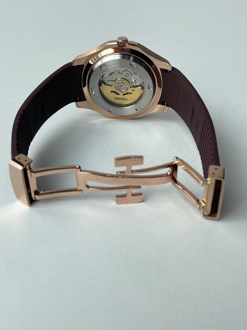 AQUANAUT MOD ROSE GOLD BROWN