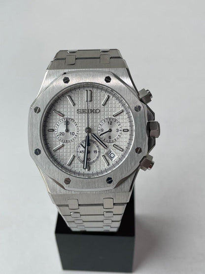ROYAL OAK CHRONOGRAPH WHITE MOD