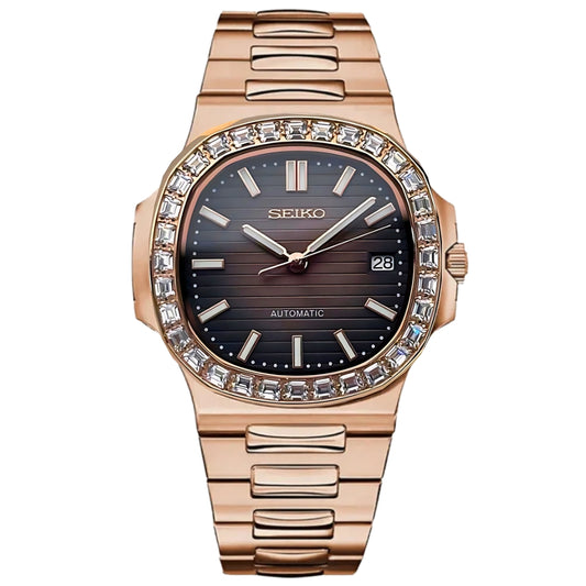 SILLNAUT ROSE GOLD BROWN MOD (DIAMOND)