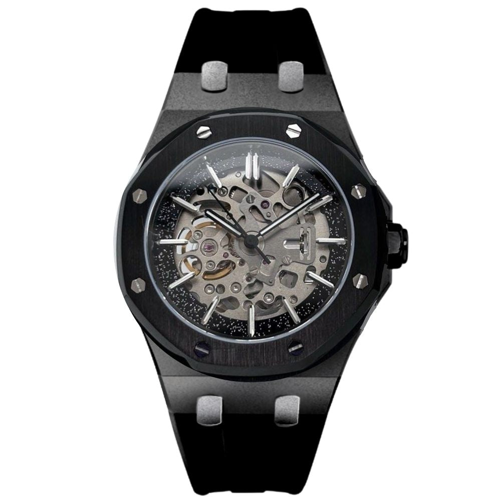 OAK SKELETON BLACKED OUT MOD ( Rubber band )