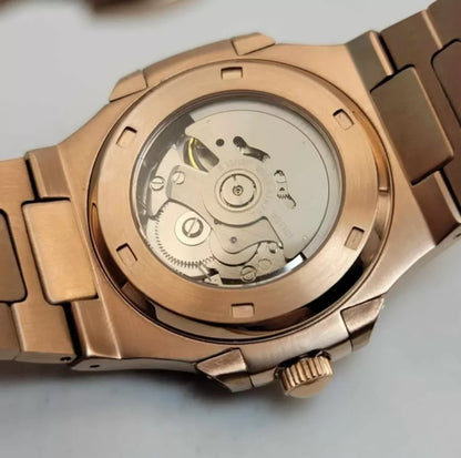 SILLNAUT MOD ROSE GOLD ( BLUE DIAL )