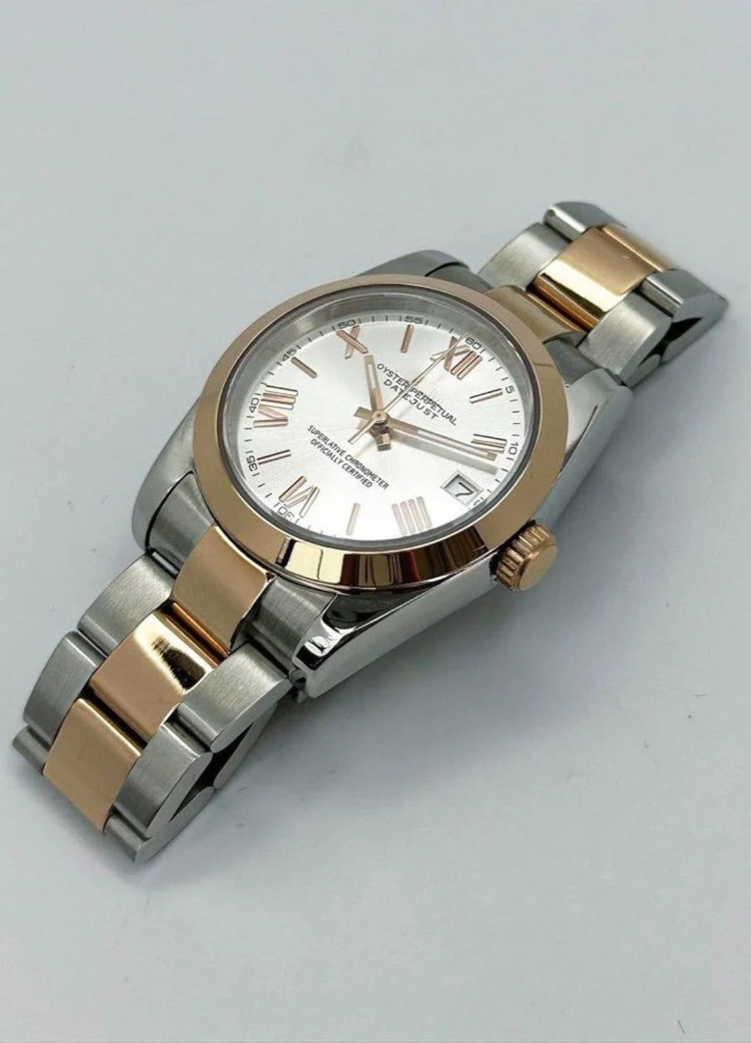 SILLTER MOD (TWO TONE) ROSE GOLD ROMAN