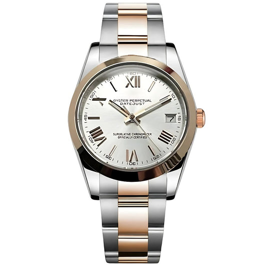 SILLTER MOD (TWO TONE) ROSE GOLD ROMAN