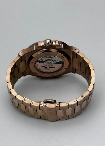 SILLNAUT ROSE GOLD OPEN HEART BLACK MOD